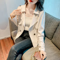 Women In Fashionable Small Suits This Year